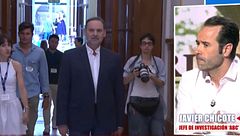 Javier Chicote expone las amenazas que recibe de la expareja de José Luis Ábalos a través de redes sociales: "Me dio la turra"