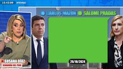 Susana Díaz defiende a Salomé Pradas tras salir a la luz sus mensajes de advertencia a Mazón el día de la DANA: "Se ha comido el marrón"