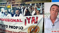 Víctor Pedrera, secretario general de CESM, explica la importancia de la huelga de médicos: "No es una rabieta"