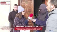 La tensa mediación entre los okupas agresivos y el propietario de la vivienda