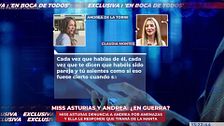 Claudia Montes, Miss Asturias, denuncia a la exnovia de José Luis Ábalos por amenazas