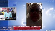 Máxima tensión en Orduña: las monjas de Belorado aseguran estar retenidas y piden ayuda