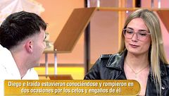 El monumental enfado de una chica al ver a su exnovio en el programa: "No tienes vergüenza"