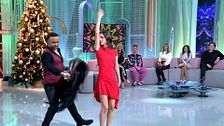 Luis Rollán y Alexia Rivas lo dan todo con su coreografía flamenca en 'Fiesta ¡A bailar!'