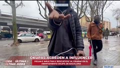 Los okupas increpan a un influender en Badalona y le impiden grabar su realidad: “Nos mienten, no hay niños”
