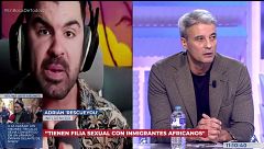 Carlos Segarra estalla contra Adrián ‘Rescueyou’ y su teoría de las filias sexuales que las educadoras sociales con los inmigrantes africanos