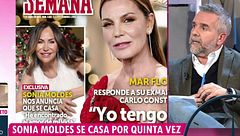 Sonia Moldes anuncia que se casa por quinta vez: la fecha, su futuro marido y sus dardos a su ex