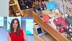 Adriana Dorronsoro reacciona a la cesta-ataúd que sortea una funeraria