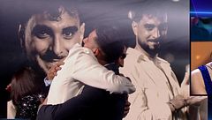 El emotivo momento de Aquilino con Cristian y Rocío tras saber que es el tercer clasificado de 'Gran Hermano 20'