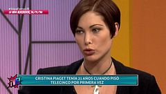 El sorprendente pasado televisivo de Cristina Piaget, la estrella indiscutible de 'GH DÚO': así hablaba en Telecinco en 1991