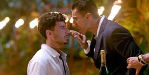 Juanpi y Andrea protagonizan un tensísimo momento en la hoguera de solteros