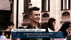 Las imágenes de Adrián Gordillo, 'El Mecos' de 'Aída', saqueando seis coches junto a su hermano en un taller de Humanes