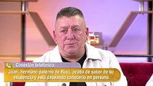 Juan, su hermano paterno, ha entrado en directo por teléfono para hablar con él en 'El diario de Jorge'
