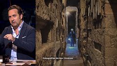 Iker Jiménez muestra fotografías personales de su visita a las catacumbas de Priscila: "Depositario de cadáveres"