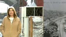 Ana Rosa Quintana disfruta de la nieve en pleno directo: "Lo único que falta es que nos caiga otra Filomena"