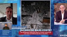 Un ingeniero industrial apunta a la construcción de las vías del tren con "acero de mala calidad"