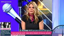 Salta la tensión entre Makoke y una presunta víctima de Julio Iglesias, en 'El tiempo justo': "No estás diciendo la verdad"