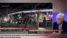 Las primeras hipótesis del choque del tren de Rodalies contra un muro en Gelida (Barcelona): "Tiene pinta de que el agua ha sido fundamental"