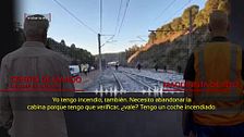 La llamada del maquinista del Iryo al centro de mando de Adif, tras el descarrilamiento en Adamuz: "No hay ningún tren llegando"