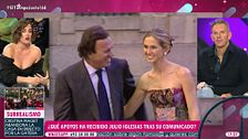 Leticia Requejo destapa la pregunta de Miranda a Julio Iglesias al conocer las acusaciones contra él