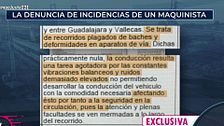 Exclusiva | La denuncia oficial de un maquinista interno de Renfe sobre el estado de las vías: "La conducción resulta una tarea agotadora"