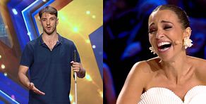 La desternillante actuación de Sergio Alamar, humorista invidente: "Vengo porque dicen que aquí se gana visibilidad"