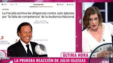 Las primeras reacciones de Julio Iglesias tras el archivo de su causa: "Está pletórico"