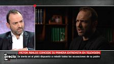 Víctor Ábalos estalla ante los continuos ataques que ha recibido su padre José Luis Ábalos en todo este tiempo: "Nos sacaron de la carretera al grito de: 'Rojos de mierda'"