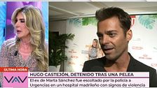 Hugo Castejón, detenido tras una pelea, según Marisa Martín-Blázquez: "Entró en el hospital esposado"