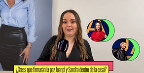 ¿Firmarán la paz Juanpi y Sandra dentro de la casa?
