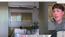 Denuncia que su instituto en Jimena de la Frontera (Cádiz) está al borde del colapso, con muros derrumbados y goteras: "Es un peligro"