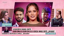 Manuel Cortés se pronuncia sobre el viaje de Gloria Camila con su ex, Álvaro García, a Venecia