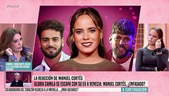 Manuel Cortés se pronuncia sobre el viaje de Gloria Camila con su ex, Álvaro García, a Venecia