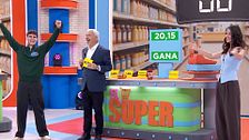 Jorge gana uno de los juegos de 'El precio justo'