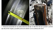El primer informe de los investigadores sobre el accidente ferroviario de Adamuz apunta a la rotura del carril