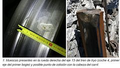 El primer informe de los investigadores sobre el accidente ferroviario de Adamuz apunta a la rotura del carril