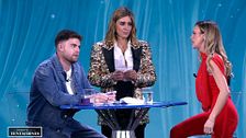 La conversación más intensa entre Darío y Almudena en 'El debate final de las tentaciones' hace que el plató se rompa: Marta Peñate, la más afectada