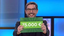 El plató de '¡Allá tú!' se convierte en una fiesta: Iván se lleva 75.000 euros