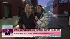 Belén Rodríguez, molesta con Amor Romeira tras descubrir que se ha besado con John Guts: "No lo entiendo"