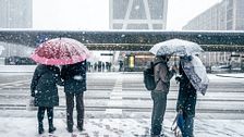 La nieve sorprende y tiñe de blanco la ciudad de Madrid: alegra a unos y complica la vida a otros
