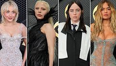 Los vestidos más arriesgados de la alfombra roja de los Grammy