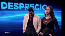 La reacción del público emociona a Andrea en su cara a cara más complicado con Sandra: "Solo digo lo que pienso"