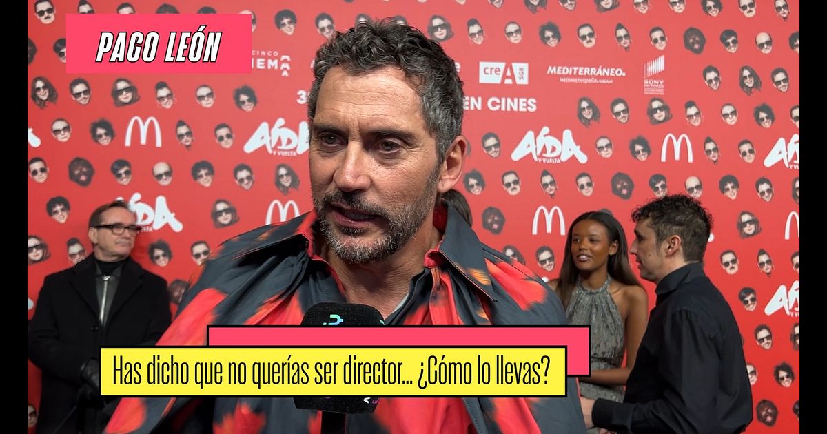Aída: Entrevista Paco León: así se siente trabajando como director de ...