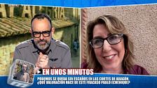 Susana Díaz confiesa si se ha puesto en contacto con Pilar Alegría tras perder las elecciones municipales en Aragón