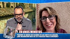 Susana Díaz confiesa si se ha puesto en contacto con Pilar Alegría tras perder las elecciones municipales en Aragón