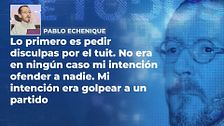 Pablo Echenique se disculpa por su polémico tuit: “Mi intención era golpear a un partido profundamente homófobo”