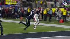 El touchdown de los New England Patriots