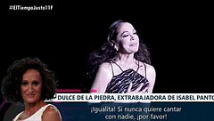 El shock de Dulce, extrabajadora de Isabel Pantoja, al saber que podría volver a prisión, con dardo incluido: "Se cree Bad Bunny en la Super Bowl"