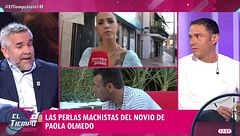Paola Olmedo reacciona a las polémicas declaraciones de su novio en un reality de Telecinco