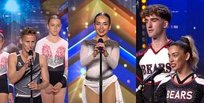 La actuación de 10Puntos Tumbling, Bears Stunt y Mireia Montilla